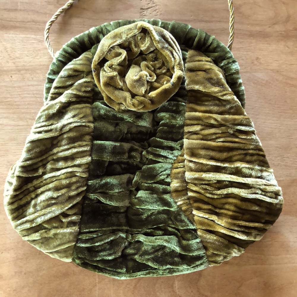Vintage Velvet Handmade Crossbody bag Teri Jo Wheeler